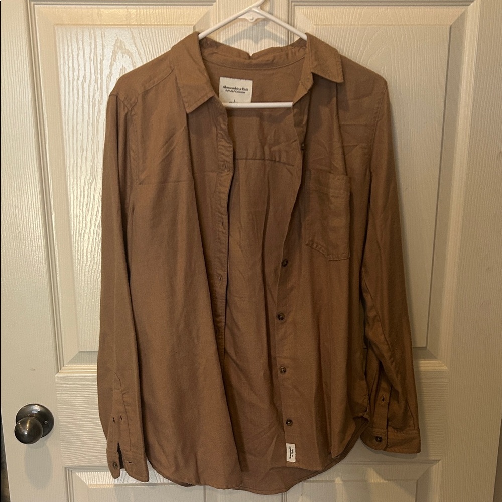 Abercrombie & Fitch Tan Shirt